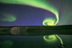 Spiraling aurora