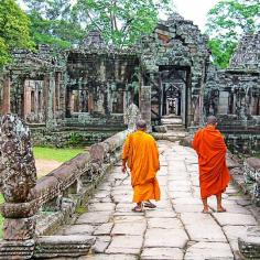 The peaceful sights of Cambodia are a celebrity favorite. Photo courtesy of tanus_3 on Instagram.