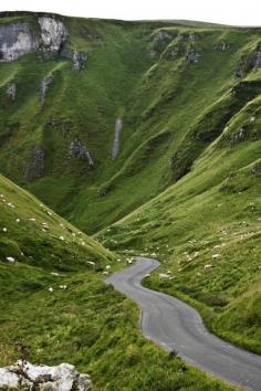 Winnat Pass, Derbyshire, England photo