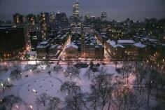 1986 WTC From Washington Square Park.