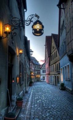 Rothenburg ob der Tauber, Bavaria, Germany