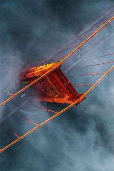 Stunning image of Fog on Golden Gate, San Francisco, United States.| California by Henry Lee