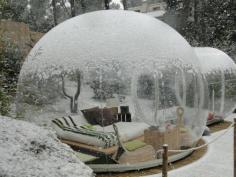 Attrap Reves Hotel, France — a very cool experience though perhaps lacking in a bit of privacy for a honeymoon...?!