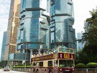 Big Bus Tour of Hong Kong - Hop On Hop Off. Lippo Centre