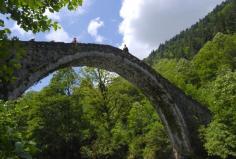 Ottoman Bridges of Firtina Valley in Turkey. Roughly 20 stone bridges sit over various points of the river and they all date from the Ottoman period, with a few that were built pre 18th century. Local stone masons who built them, were experts at their job because the preservation is remarkable.