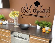 Kitchen Art: Cute Decal