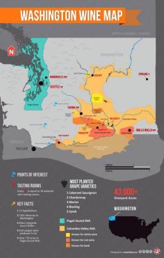 [Map] "Washington Wine Map (USA)" Jan-2013 by Winefolly.com