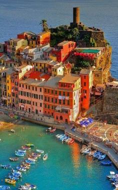 Village on the Sea ~ Vernazza ~ Italy