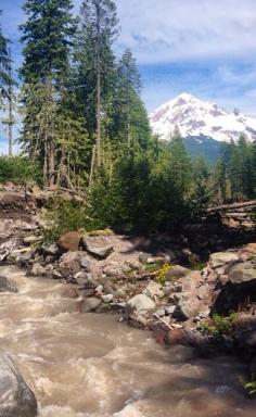 Instagrammer arrzee shared this photo during her trip to Ramona Falls.