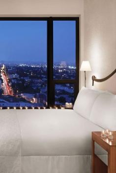 West Hollywood views at the Mondrian LA