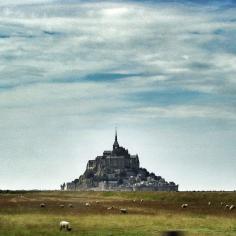 Normandy's dramatic Mont St. Michel. Photo courtesy of mthiessen on Instagram.