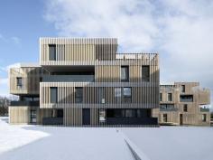 Striped Living | group8; Photo © Régis Golay, FEDERAL studio, Geneva | Archinect