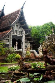 Wat Lok Molee Temple in Chiang Mai / Thailand