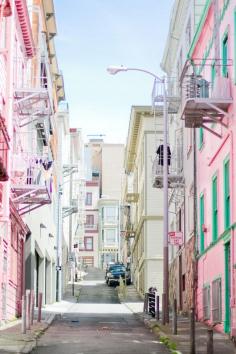 Pastel San Fran streets