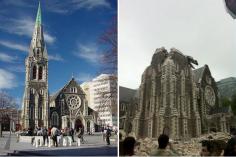 New Zealand's Christchurch Cathedral  I was there in dec 2008.