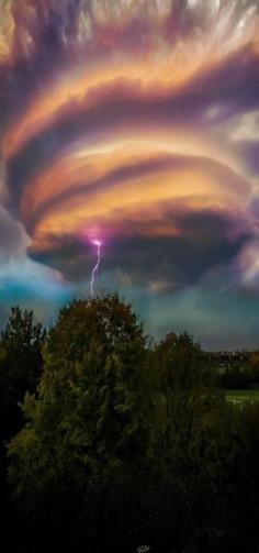 Lightening Swirl, London, UK