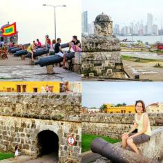 Real life "Pirates of the Caribbean" -- The fortified walls and canons surrounding Old Town Cartagena, Colombia are reminders of the Caribbean city's pirate past. Today, the walls make a great place to sit and watch the sunset.