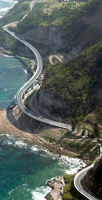 Sea Cliff Bridge in the northern Illawarra region of New South Wales, Australia