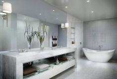 Gray Bathroom