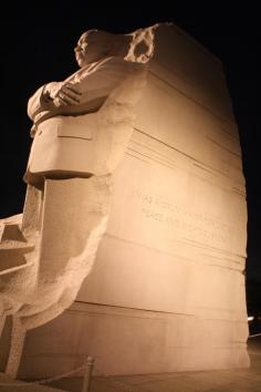 I would go back to this memorial and just chill. He's looking out over the Tidal Basin