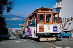 One trip to San Francisco would wipe out 3 things on my bucket list - I want to ride the cable car here