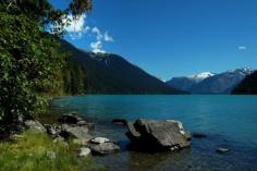 Cheakamus Lake, Garibaldi Provincial Park, BC, Canada.