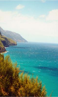 Na Pali Coast in Kauai    www.pinkcarryon.com