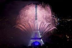 Eiffel Tower Fireworks