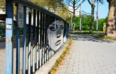 Amazing German Street Art. Blink and you may miss it....