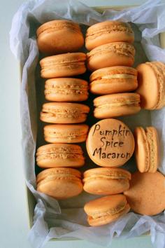 More Pumpkin Recipes - Pumpkin Spice Macaron