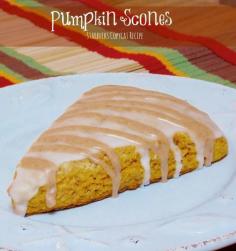 Pumpkin Scones - #scones #pumpkin