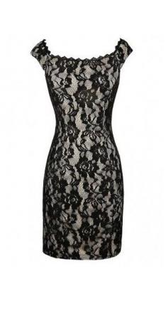 Black Lace Dress