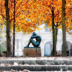 la Nuit (the Night) by Aristide Maillol in Jardin du Carrousel, Paris  panorami.com