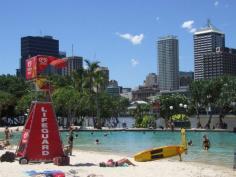 Brisbane Queensland, Australia: Southbank Precinct - Streets Beach