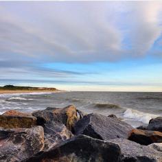 Rocky shores in Delaware. Photo courtesy of cramd on Instagram.