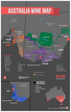 [Map] "Australia Wine Map" Jan-2013 by Winefolly.com