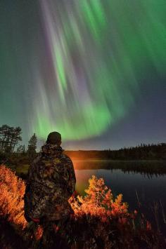 The sun shot off a massive amount of solar flares this week, which reached the Earth on Friday, producing a spectacular show in the sky in the form of the aurora borealis, or northern lights.   Here's some of the best photos from Friday night and Saturday morning on Flickr.