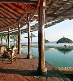 South of Zihuatanejo, eight-casita Playa Viva is a beachfront eco-escape to get completely off the grid.