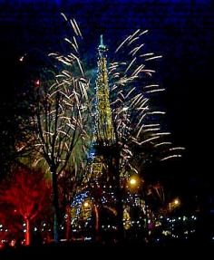 Bonjour Paris - Eiffel Fireworks in Paris