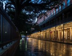 The esplanade of St. Peter Street in the French Quarter, New Orleans. Source: Ken_Thomas (reddit)