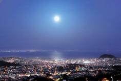 Long Exposure Supermoon over San Francisco