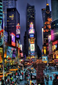 Times Square in New York City at night.  Order a print of this photo: smu.gs/IHYz5c  License this photo: smu.gs/IHYz5c