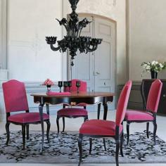 Pink Dining Room Chairs