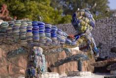 
                        
                            Rock Garden of Chandigarh, INDIA.  The saying goes that one man’s junk is another man’s treasure, but in the case of the Rock Garden, a city’s junk was transformed into everyone’s treasure.   Public servant Nek Chand began creating his masterpiece in 1957 from cast-off industrial and home waste he collected from demolition sites across Chandigarh.
                        
                    