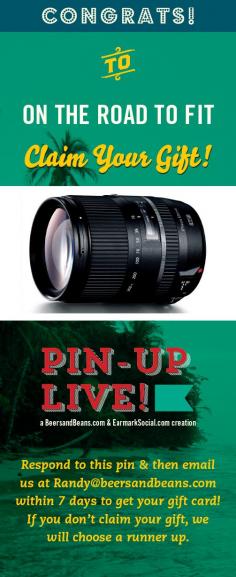 
                        
                            Hip, Hip Hooray! We have our lucky recipient, chosen at random... (drum roll) @OnTheRoadToFit - Come and claim your new lense! Way to go and thanks for joining in the #pinuplive fun!
                        
                    