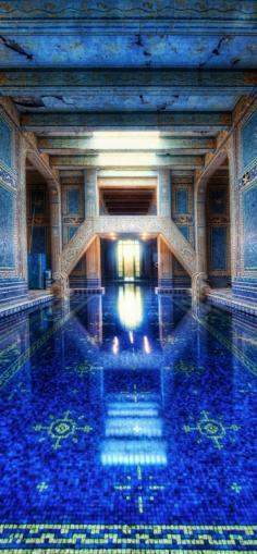 
                        
                            The azure blue indoor pool at Hearst Castle • photo: Trey Ratcliff on stuckincustoms
                        
                    