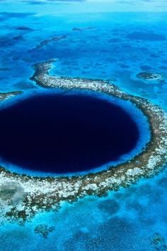 The Great Blue Hole, Belize