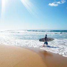 Sometimes you just need to hit the waves. Photo courtesy of the_adventurejournal on Instagram.