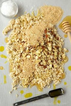 
                        
                            Healthy, Crunchy Salad Topping - this adds a delightful tasty touch to just about any salad. Also great for snacking, on peanut butter toast, with yogurt and on top of oatmeal.
                        
                    