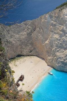 Navagio Shipwreck, Greece.